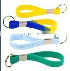 the Cheapest custom silicone band key ring