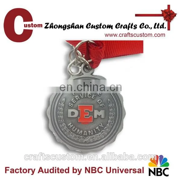 Promotional new products expert factory custom KING ARTHUR enamel badge medal