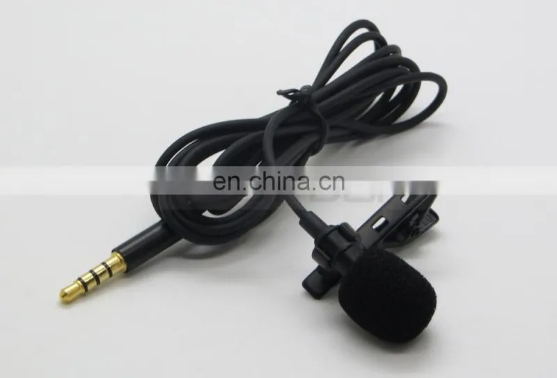 Metal Casing Seacue 3.5mm Lapel Clip-on Lavalier Microphone for iPhone,iPad,Android Phones