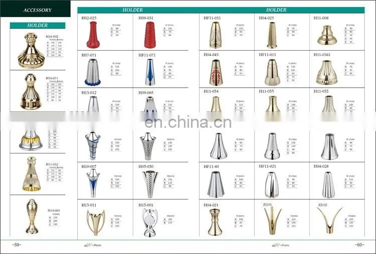 Lid Cover Design Metal Gold Cup Trophy parts for Corporate Awards