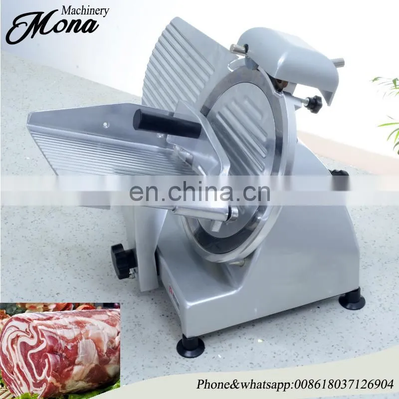 Best selling commercial stainless steel full automatic bacon slicer/cutting frozen meat machine for sale