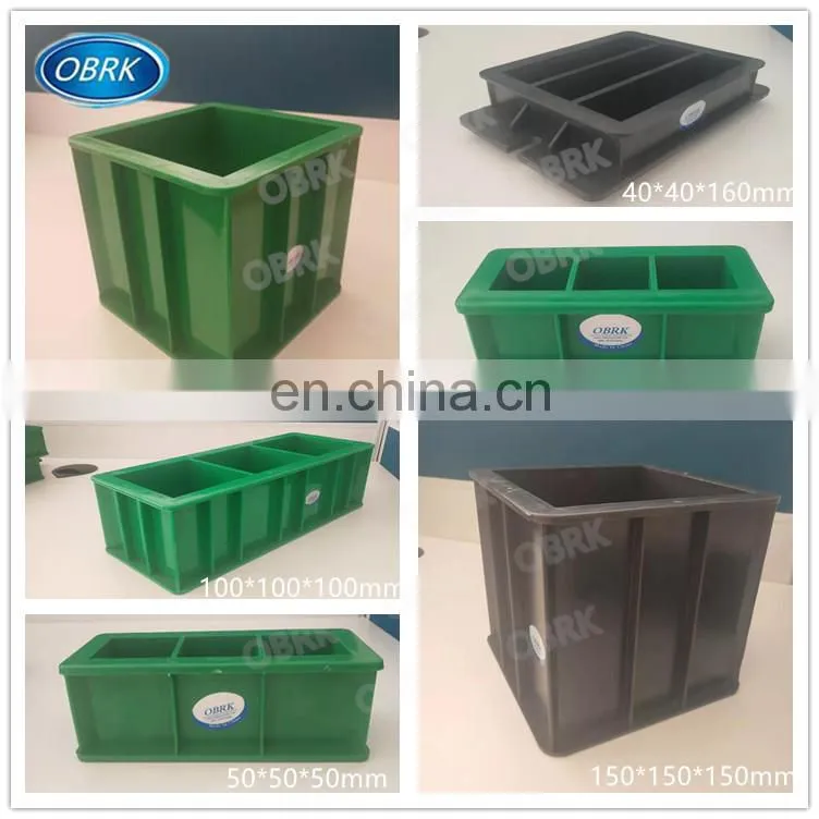 ABS Plastic Concrete Test Mortar Cylinder Cube Mould Dia.50*100mm