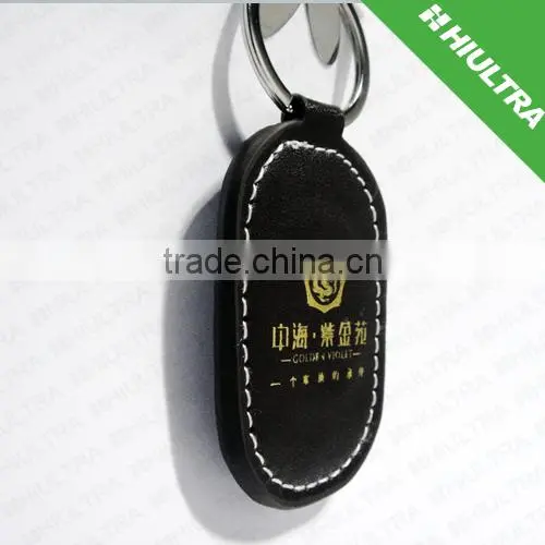 Small Rfid Leather Key Tags for access control, time attendance,gym,Club