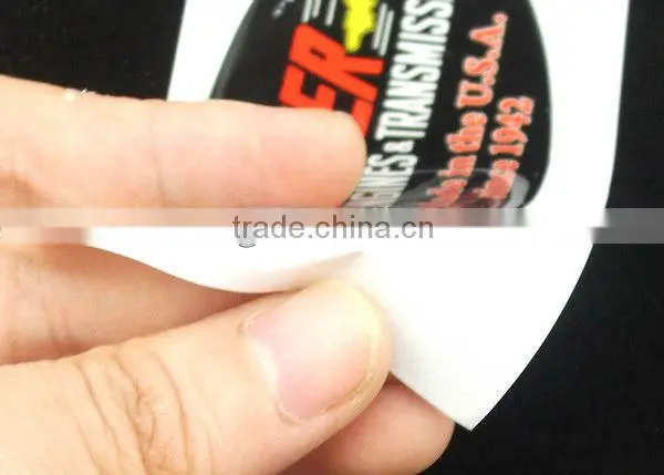 best selling factory manufacture clear epoxy sticker and fine quality custom epoxy sticker