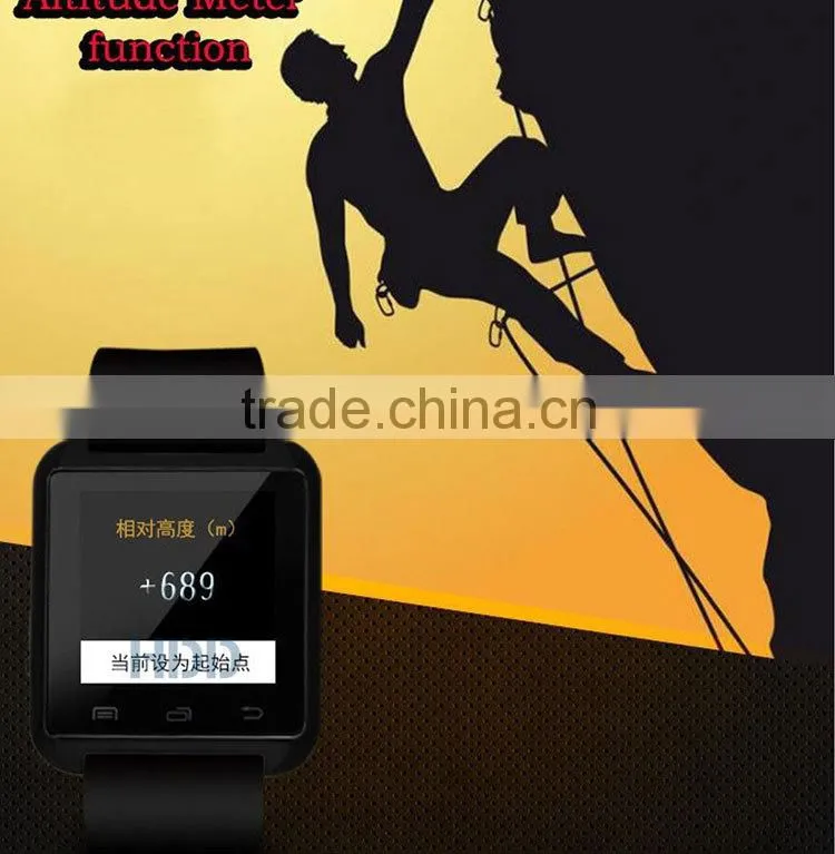 2014 portable wrist u8 m26 bluetooth smart watch bluetooth watch wholesale wrist watch