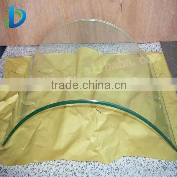 safety curved glass panels
