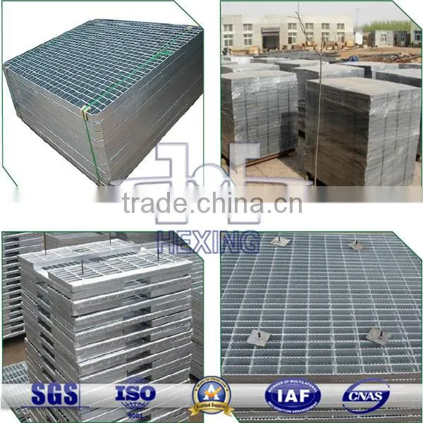 hot-dipped galvanized serrated steel bar grating