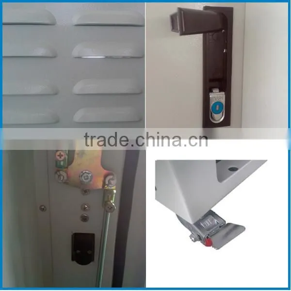 SK-291 double-skin thermal battery enclosure/customized outdoor battery cabinet with heat exchanger