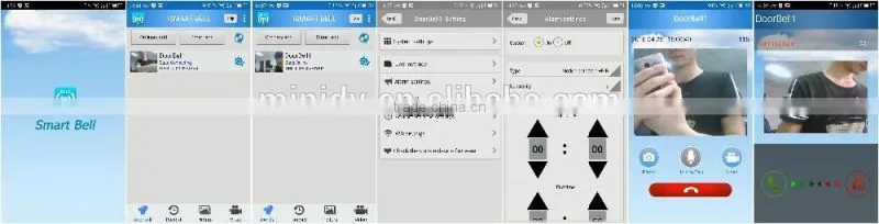 New Arrival Home Security Metal WiFi IP Video Door Phone With Android/IOS App Remote Unlock Door