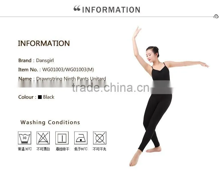 Sexy Gilrs Angkle Length Long Sleeves Turtle-Neck Dance Tights and Gymnastics Unitards