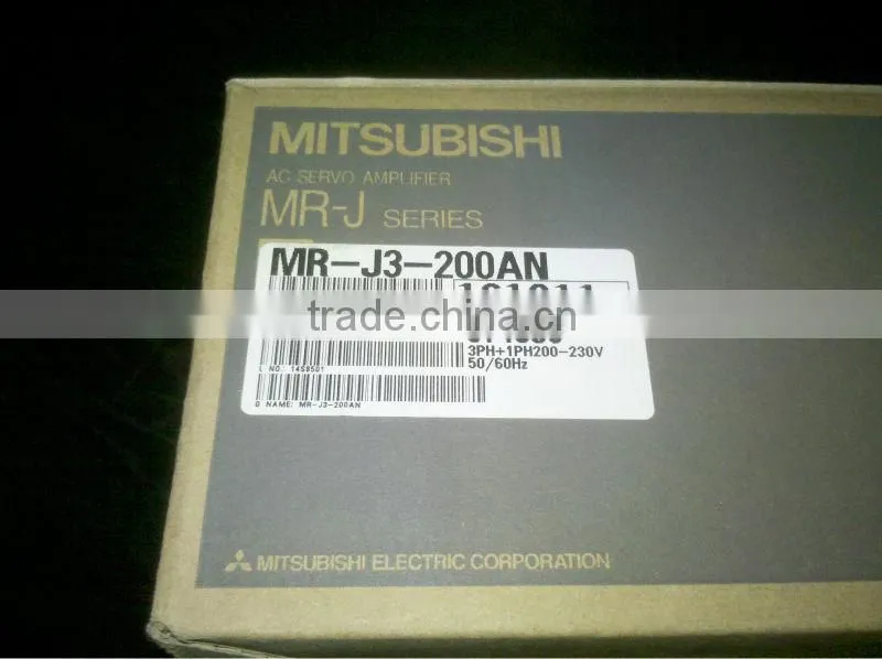 MR-J3-200A Mitsubishi servo motor & driver & amplifier MR-J3-200AN