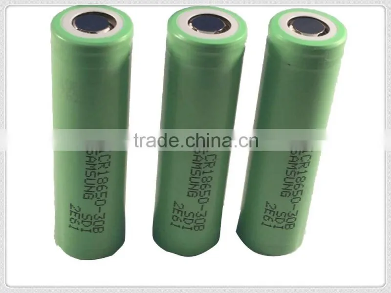 ICR18650-30B for samsung 18650 3.7v 2950mah polymer li-ion battery cell for electric bike