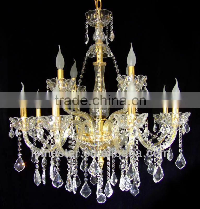 luxury hotel villa lobby big crystal chandelier