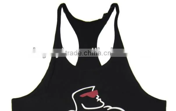 high quality cotton jersey tank top/cheap custom stringer tank top/mens tank top clothing china wholesale