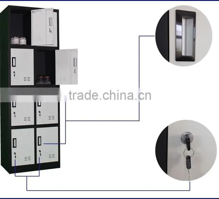Phone Storage and Charging Locker I and Android Smart Phone Case 8 Door Mobile Phone Lockers