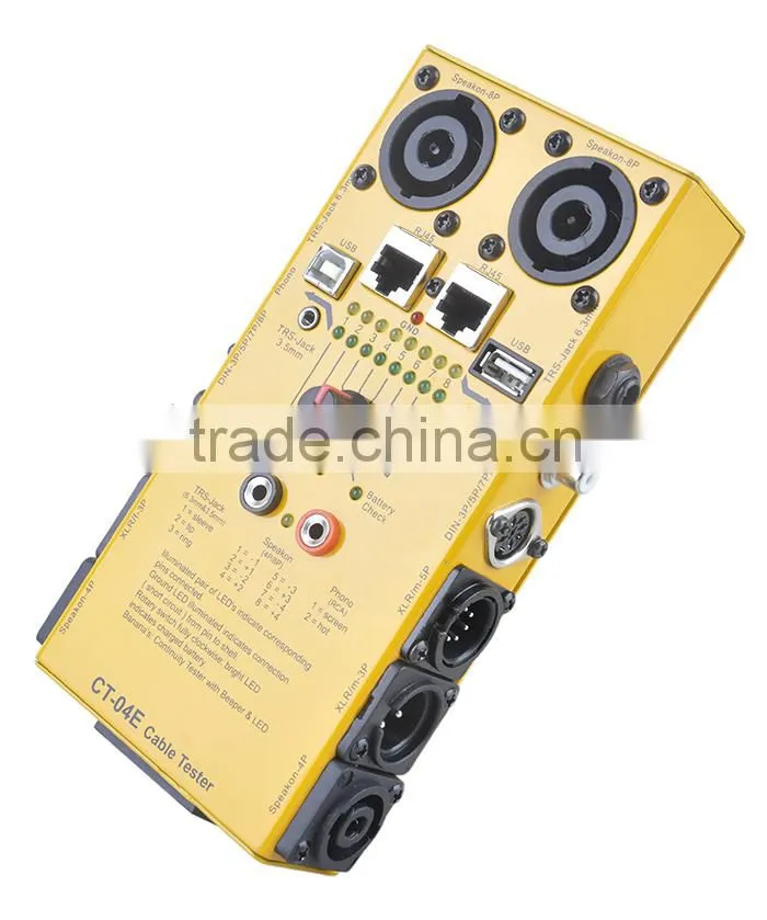 Pro Audio Network Lan Cable Tester CT-04E