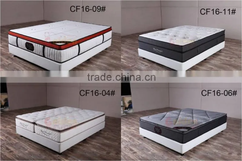 Gel memory foam mattress used mattresses for sale CF16-06#