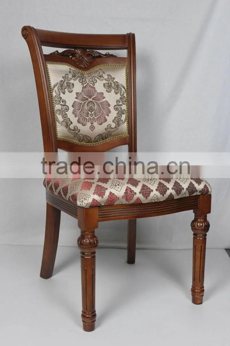 wooden royal French hand carved oak dining chinese antique chair, chinese antique furniture