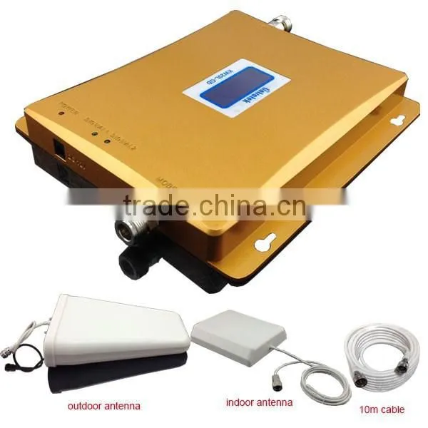 2015 lintratek hot-sale repeater good at Malaysia 900 1800mhz dual band repeater receiver gsm dcs repeater 2g network repeater