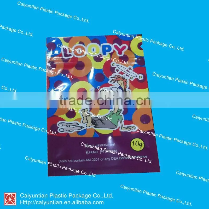Hot selling aluminum foil bag /ziplock bag