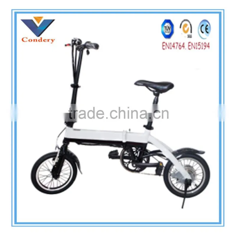 Condery 36V 18650 lithium battery Folding Electric Bicycle