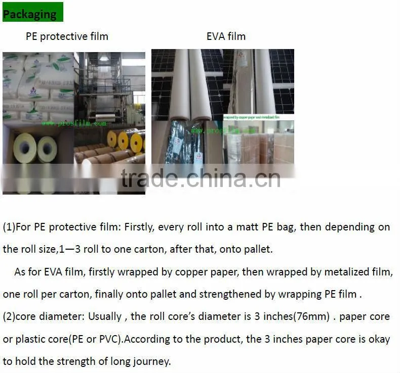 pe protection film for glass table