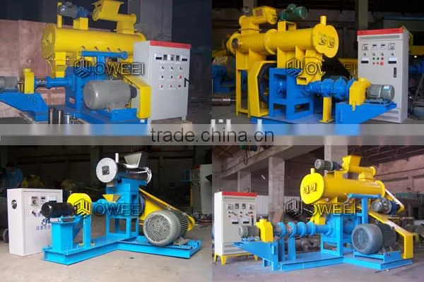 Wet type factory price floating fish feed pellet machine(With modulator)