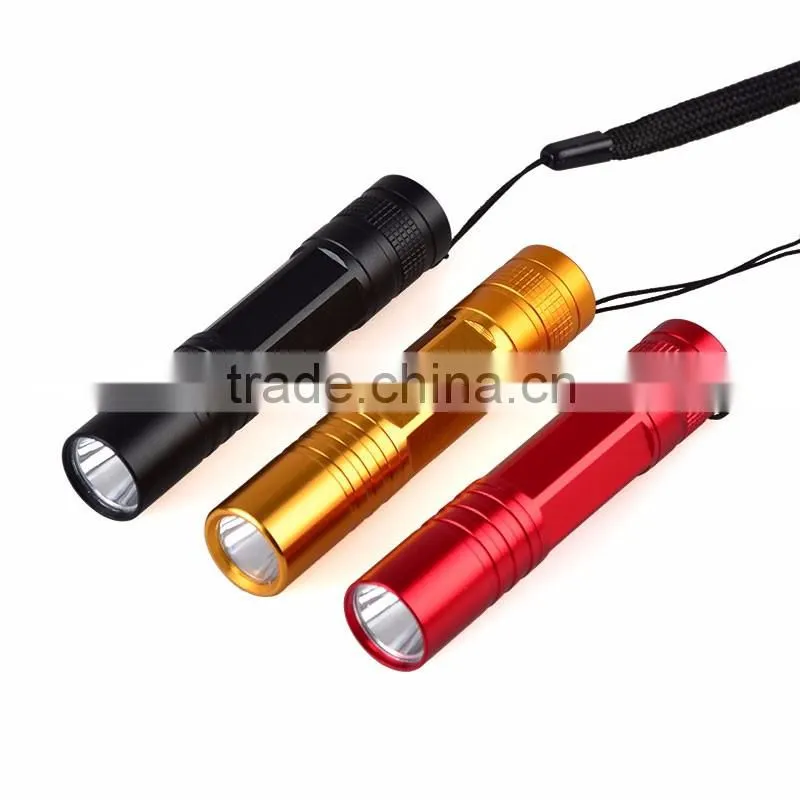 Promotional Cheap Mini LED Light 0.5W Small Pocket Torch Light
