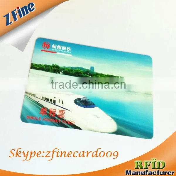 RFID PVC Mini Card for Time Attendance
