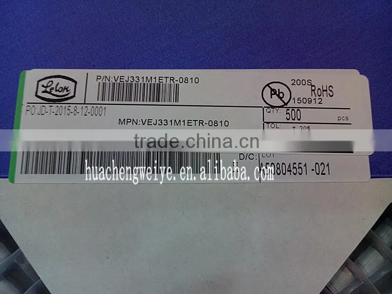 SMD Aluminum electrolytic Capacitors 330UF 25 V 8.0*10.0