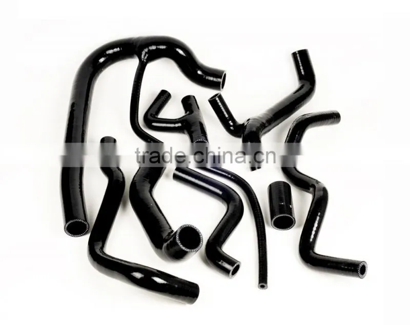 SILICONE hose for vw CORRADO G60 BLACK