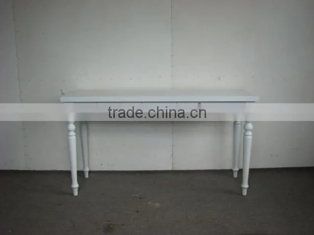 Antique vintage reclaimed French style wood dining table