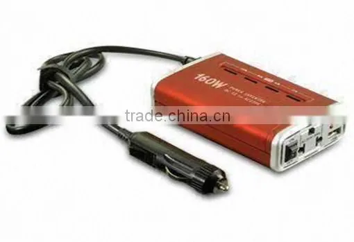 multi function car inverter dc to ac with cigaretter lighter 160w