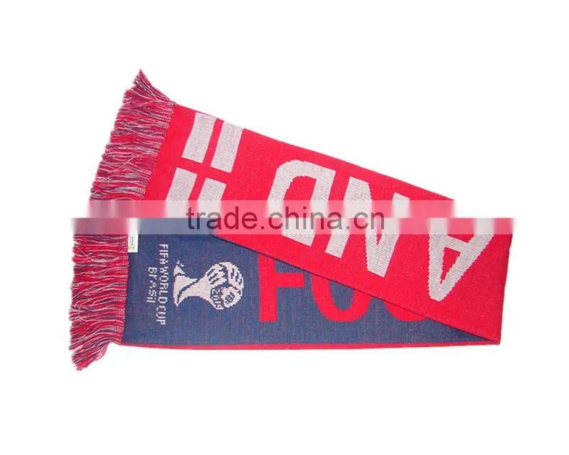 Custom Made Soccer Fans Scarf for Team