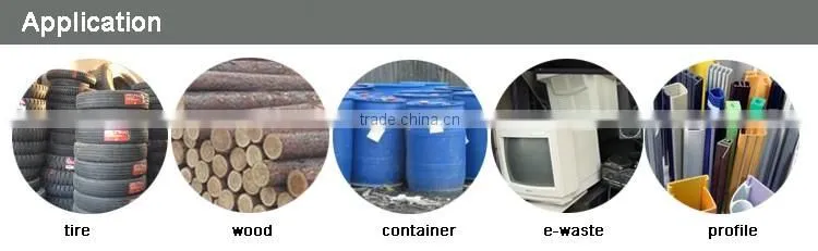 large capacity factory price circuit board shredder