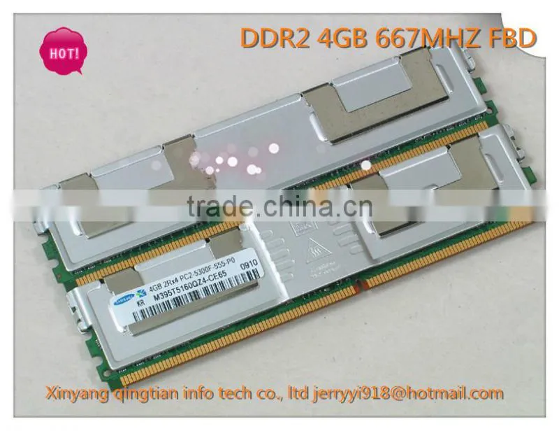 Hot product factory wholesale for DDR2/DDR3 677MHZ/800mhz/1333mhz 4gb memory ram