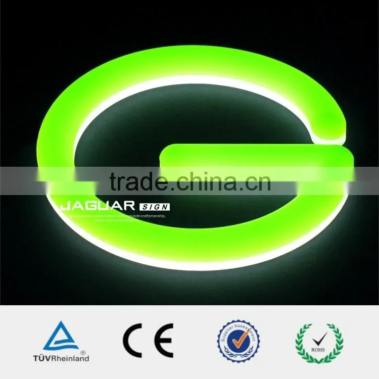 custom made durable outdoor waterproof advertising led lighted letter sign