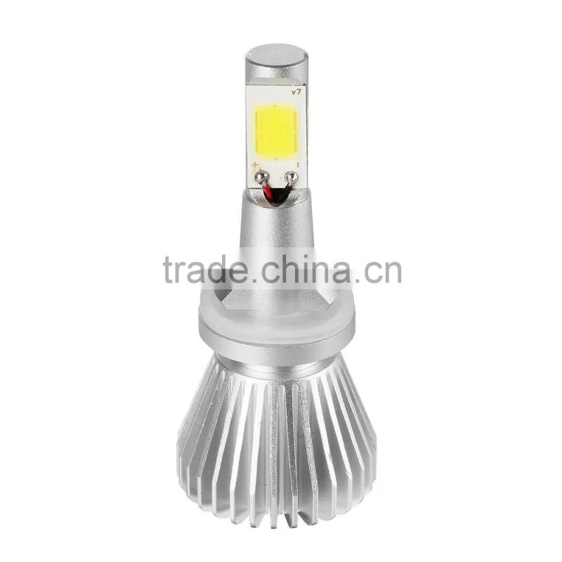 2 sides 28W 2200LM led car headlight H27 880 881