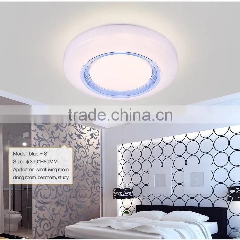 2016 hot sales led flush mount ceiling light small round 5 years gurantee 24 to 48W