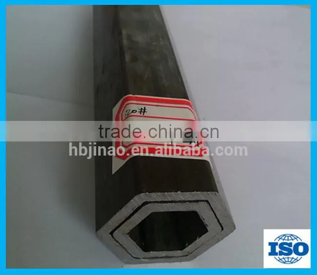 Cold drawn hexagonal seamless steel pipe/tube