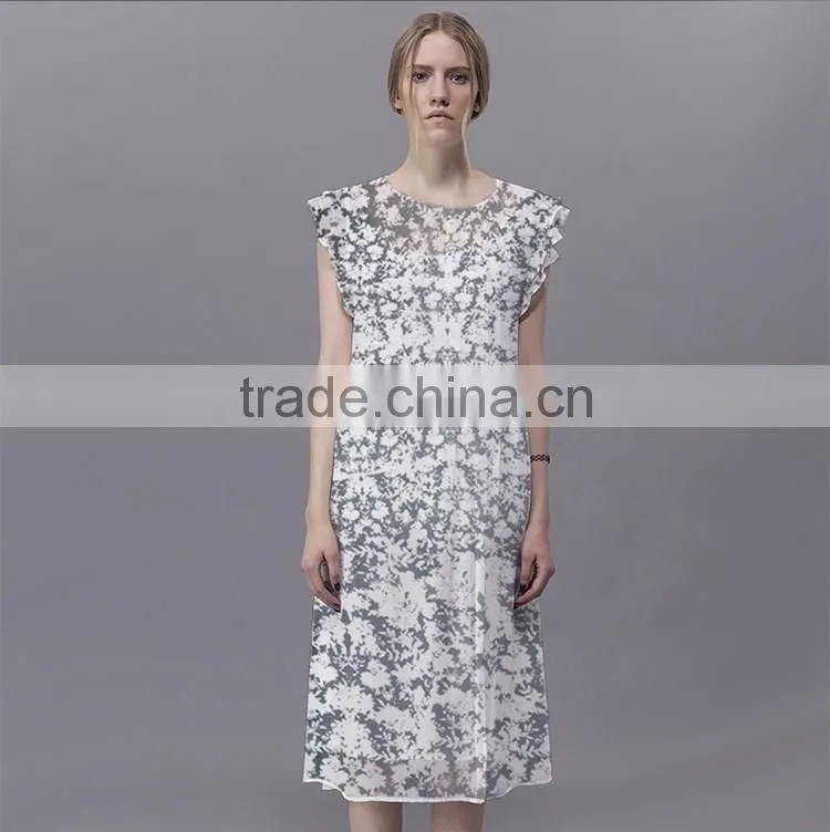 digital printing silk custom printed chiffon fabric