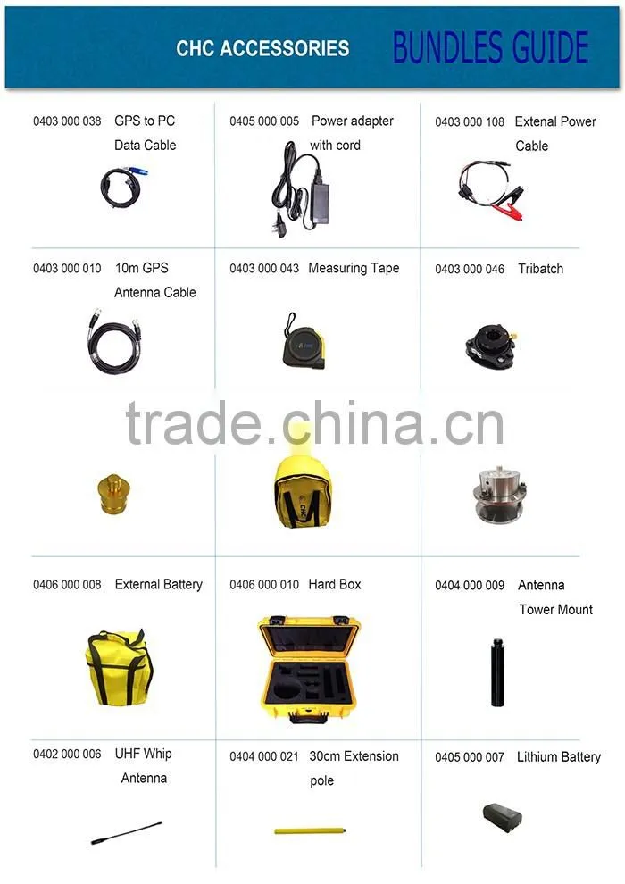 CHC trimble gps battery for surveying accessory for X91 X900 i80