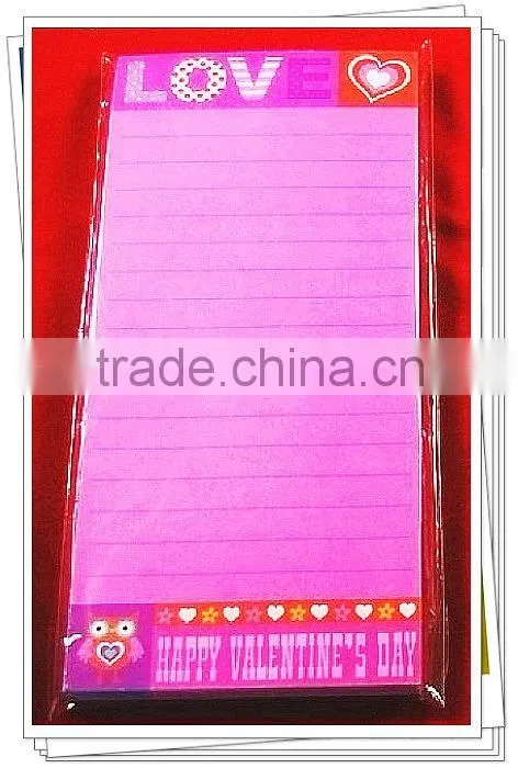 Meno pad with magnet