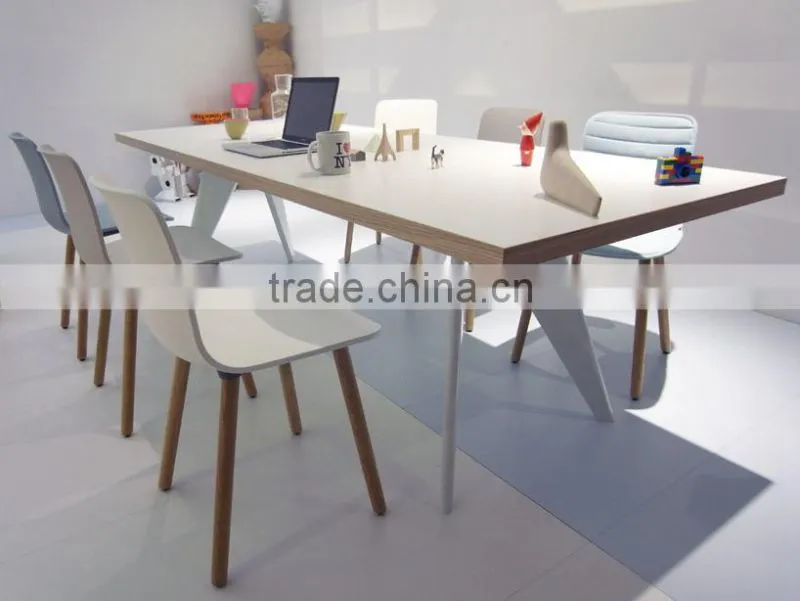 White Plastic Modern Dining Chair,HYX-801