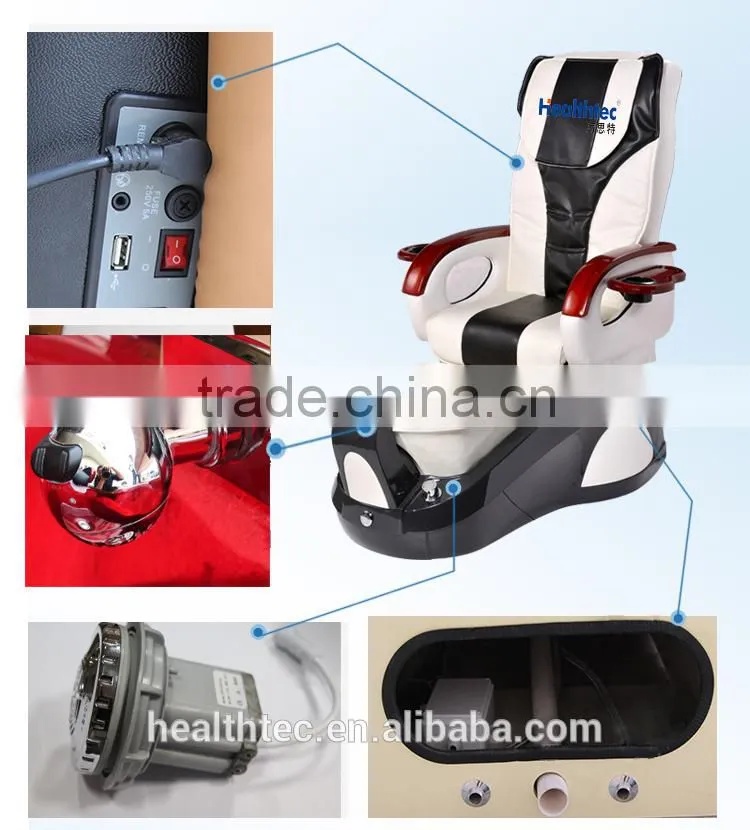 Fiberglass pedicure spa salon equipment manicure pedicure nails table