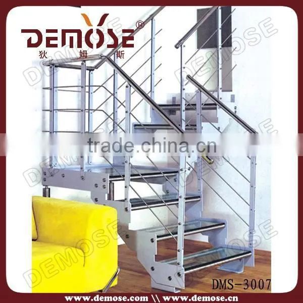 loft foshan stair nosing tiles tempered glass panel stairs