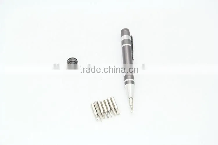 Multi-function Mini Screwdriver Bit Pen Shaped Pocket precision Screwdriver