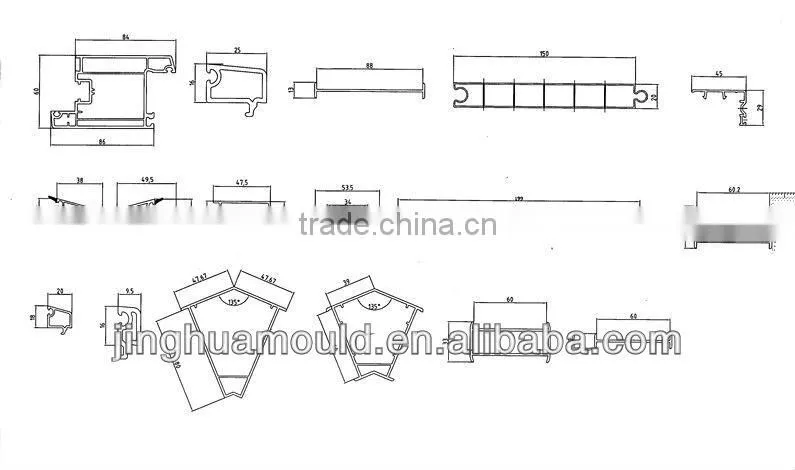 Waterproof Antisepsis Weatherable WPC Mould for Outdoor WPC DIY Decking Tiles