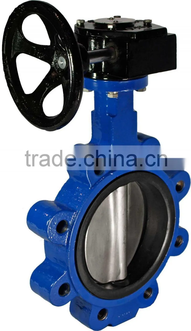 long service life rubber sealing butterfly valve dn150 butterfly valve dn200