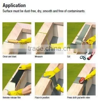 bitumen fiberglass seam tape